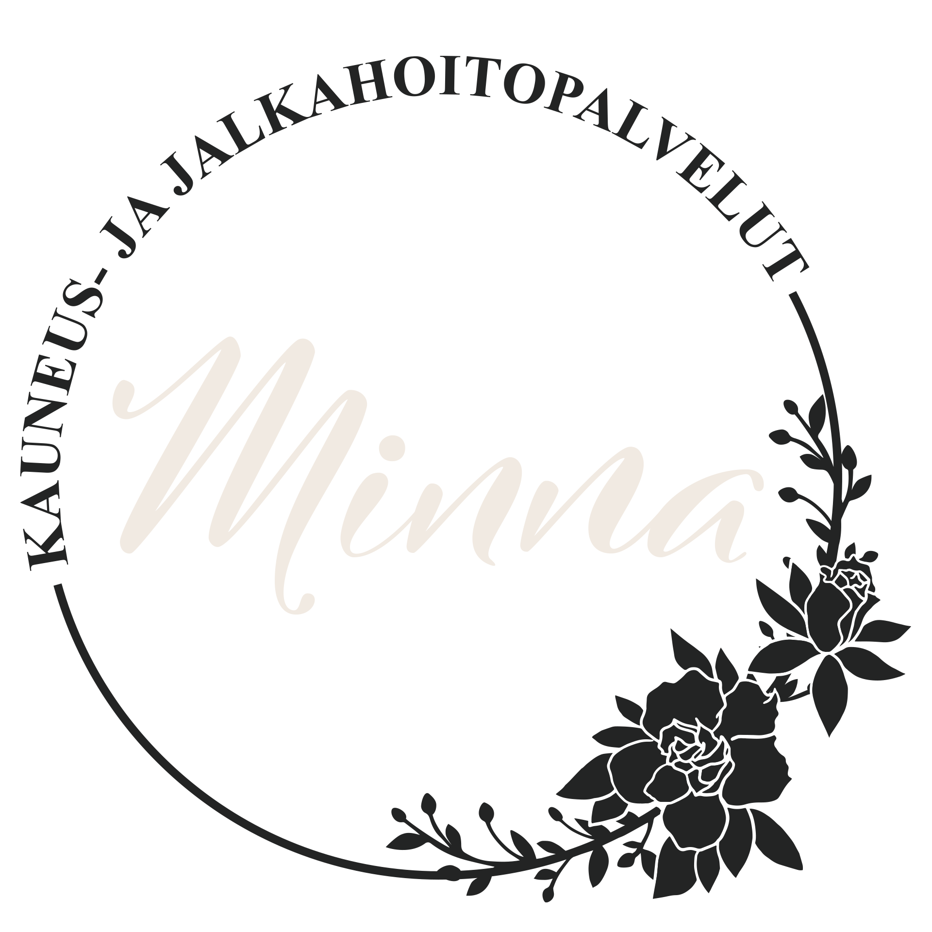 Kauneus- ja jalkahoitopalvelut Minna logo
